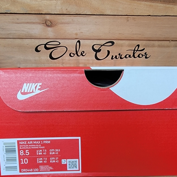 Nike Air Max 1 PRM Men's 8.5 - Picture 6 of 6